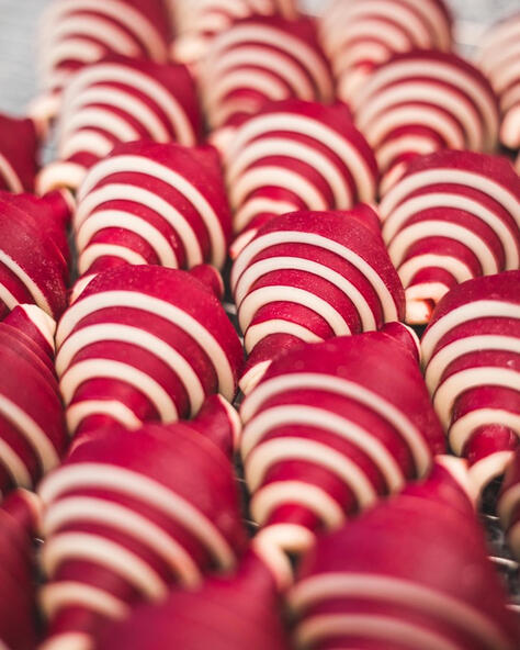 Croissant fourré framboise