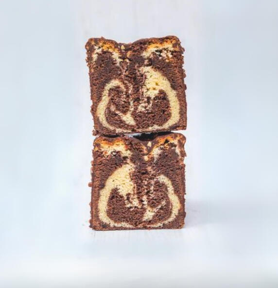 Cake choco marbré